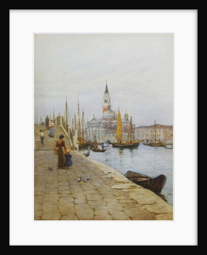 San Giorgio Maggiore from the Zattere, Venice by Helen Allingham