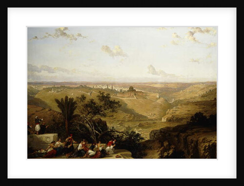 Jerusalem, 1860 by David Roberts