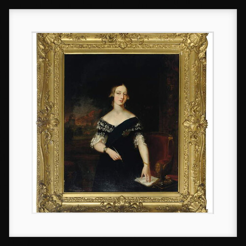 Portrait of the young Queen Victoria, 19th century by English School