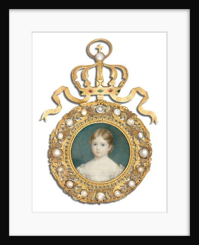 Queen Victoria as a child, 1825 by Anthony Stewart