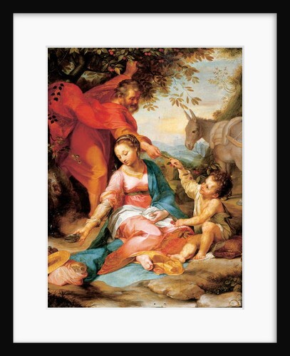 The Rest on the Flight into Egypt c. 1570-73 by Federico Fiori Barocci or Baroccio