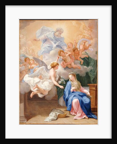 The Annunciation by Giovanni Odazzi