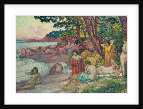 Bathers at Cap Benat, 1909 by Theo van Rysselberghe