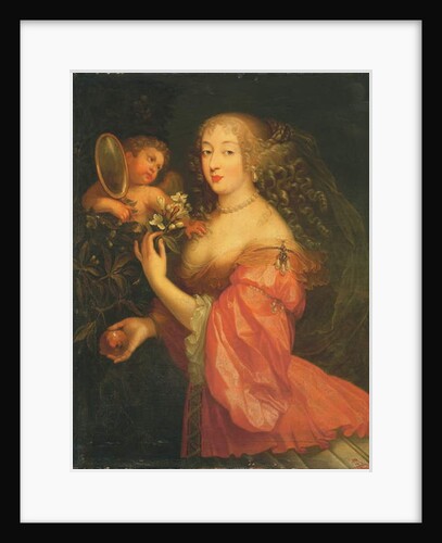 Portrait of Anne Marie Louise d'Orleans, Duchesse de Montpensier by Gilbert de Seve