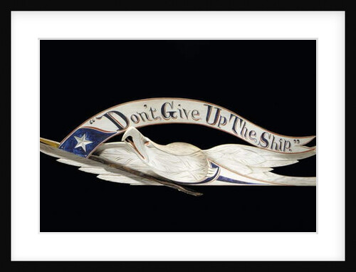 A Carved and Painted Spreadwing Eagle by John Haley Bellamy