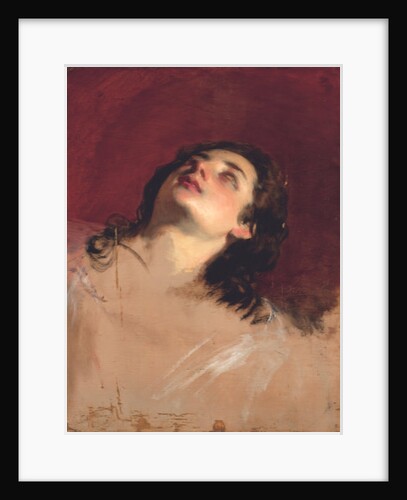 Study of a head of a woman by Friedrich von Amerling