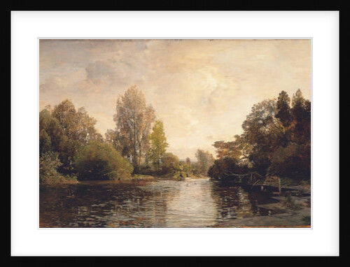 A view from Plankenberg, 1887 by Emil Jakob Schindler