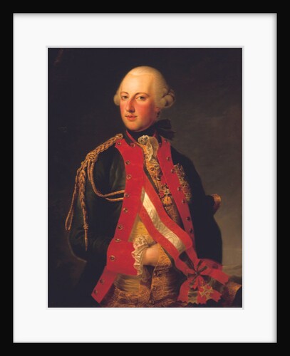 Portrait of Emperor Josef II by Joseph Hickel