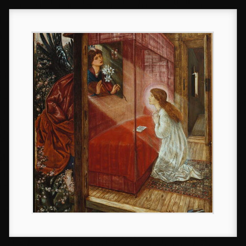 The Annunciation, 1863 by Edward Coley Burne-Jones