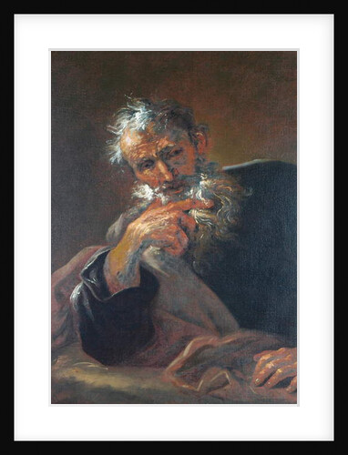 Portrait of a Philosopher by Pitr Brandl