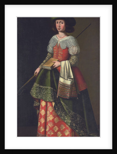 Saint Margaret of Antioch as a Shepherdess by Ignacio de Ries