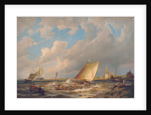 Maassluis, Holland by Pieter Cornelis Dommerson