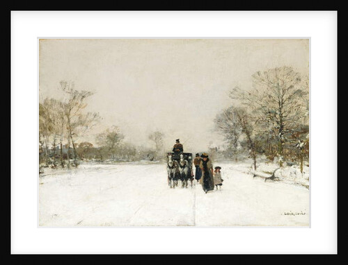 In the Snow by Luigi Loir