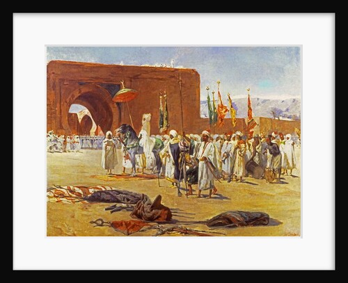 Moorish Procession by Jean Joseph Benjamin Constant