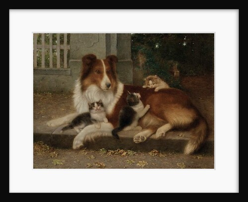 Best of Friends, 1906 by Wilhelm Schwar