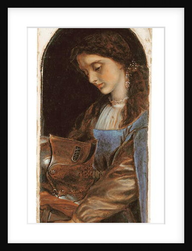 Elaine with the Armour of Lancelot, 1870 by Arthur Hughes