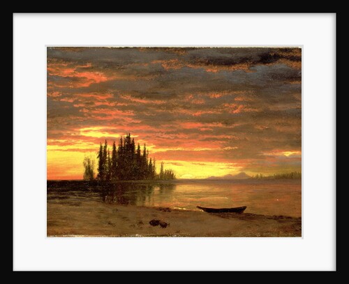 California Sunset by Albert Bierstadt