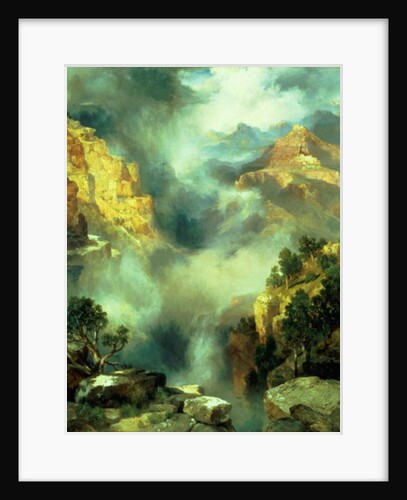 Mist in the Canyon, 1914 by Thomas Moran