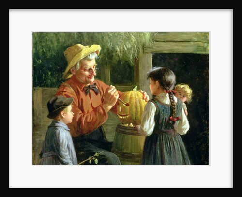 Jack-o-Lantern by Abbott Fuller Graves
