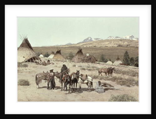 Indian Encampment, 1892 by Henry Francois Farny