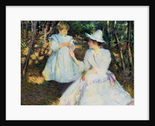 Mother and Child in Pine Woods, c.1893 by Edmund Charles Tarbell
