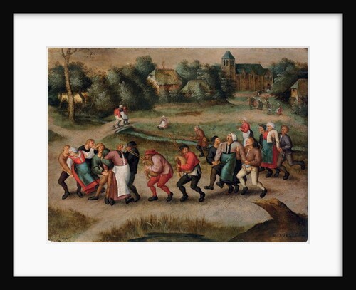 Saint John's Dancers in Molenbeeck, 1592 by Pieter the Younger Brueghel
