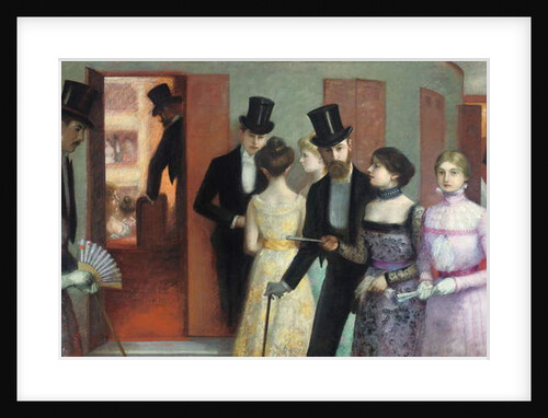 Soiree at the Opera, c.1900 by Ernest Rouart