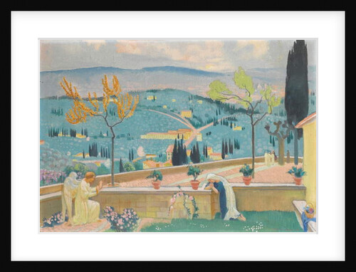 The Annunciation in Fiesole, 1928 by Maurice Denis