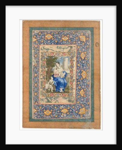 Madonna and Child, 1682-83 by Muhammad Zaman