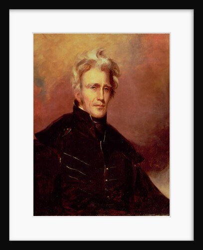 Portrait of Andrew Jackson, 1858 by Thomas Sully