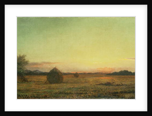 Jersey Meadows by Martin Johnson Heade