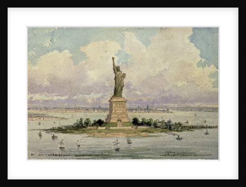 The Statue of Liberty by Frederic Auguste Bartholdi