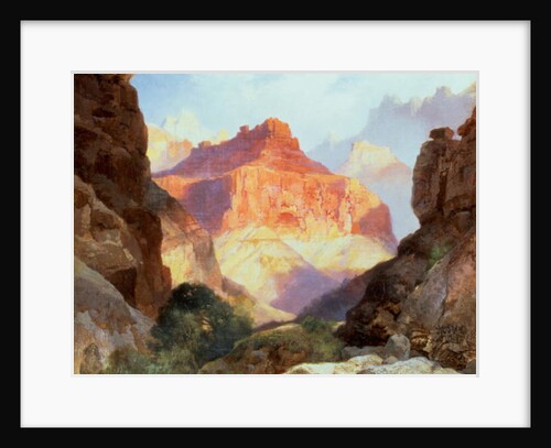 Under the Red Wall, Grand Canyon of Arizona, 1917 by Thomas Moran