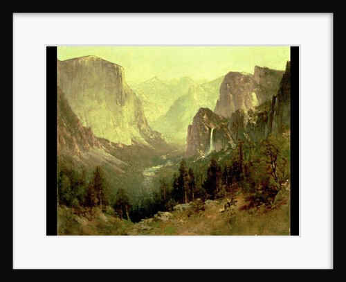 Hunting in Yosemite, 1890 by Thomas Hill