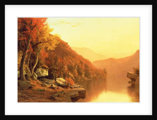 Shawanagunk Mountains, Autumn, 1863 by Jervis McEntee