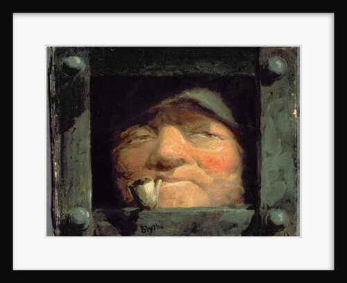 Old Man Peering from Jail, Crime and Punishment by David Gilmour Blythe