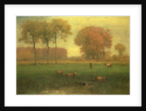 Indian Summer, 1891 by George Jnr. Inness