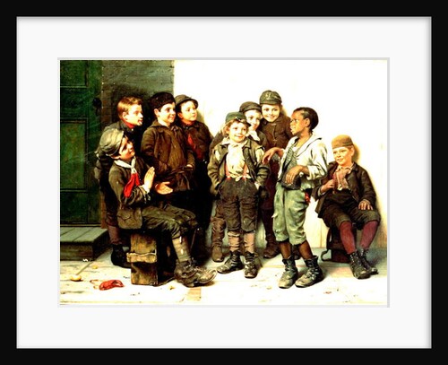 The Street Dance, 1883 by John George Brown