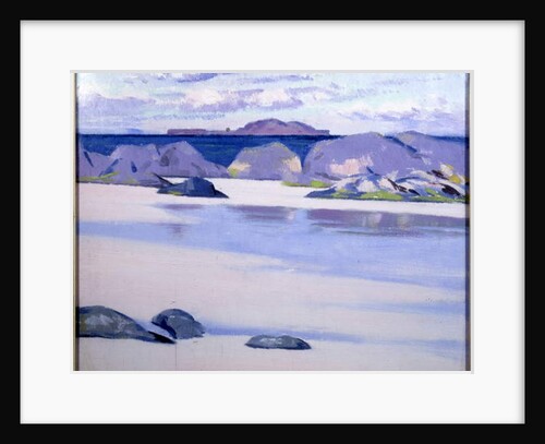 Low tide, Iona, looking towards the Dutchman's Cap, Lunga by Francis Campbell Boileau Cadell