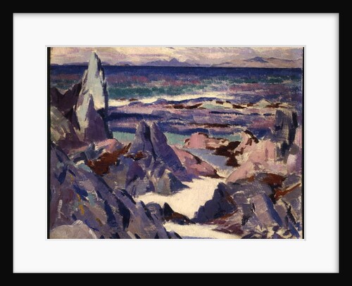 Cathedral Rock, Rhum by Francis Campbell Boileau Cadell