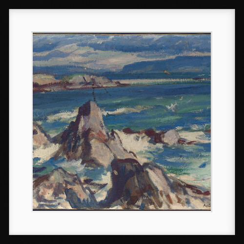 Rocks and Sea, Iona by Samuel John Peploe