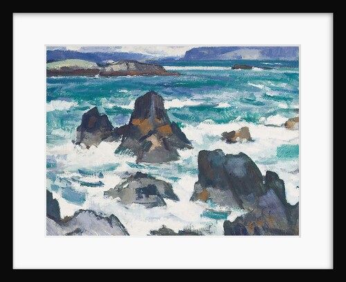 A Rough Day, Iona by Samuel John Peploe