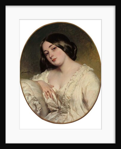 Portrait of a lady by Franz Xaver Winterhalter