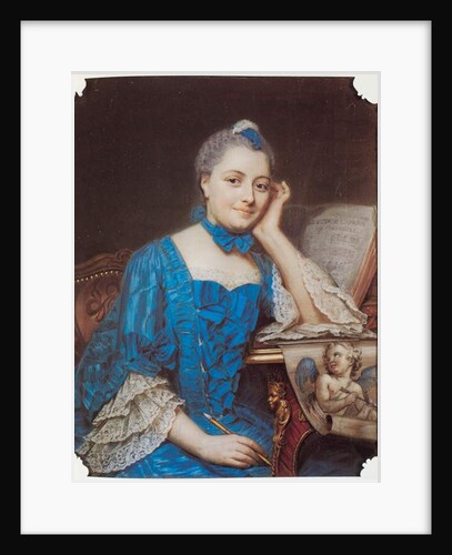 Portrait of Marie Fel, c.1753 by Maurice Quentin de la Tour