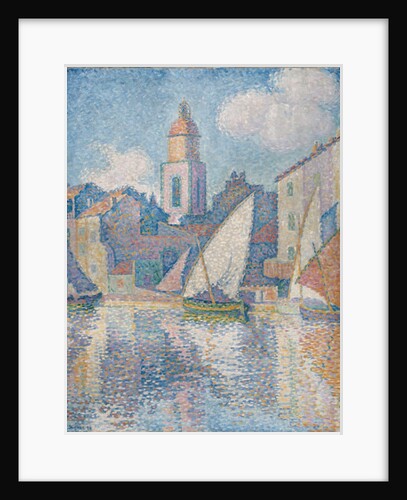 Steeple of Saint Tropez, 1896 by Paul Signac