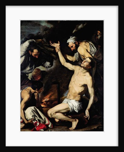 The Martyrdom of Saint Lawrence by Jusepe de (1591-1652) Ribera