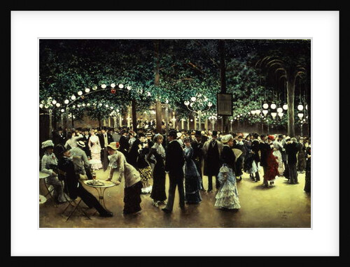 Le Bal Public, 1880 by Jean Beraud