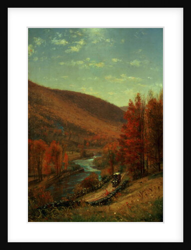 A Road Through Belvedere, Vermont by Thomas Worthington Whittredge