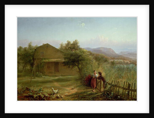 Flirtation, 1875 by Jerome Thompson