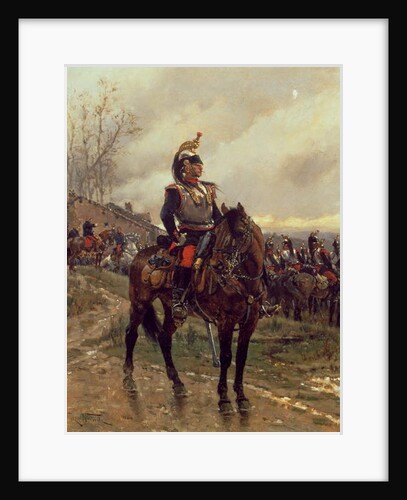 The Hussars by Alphonse Marie de Neuville